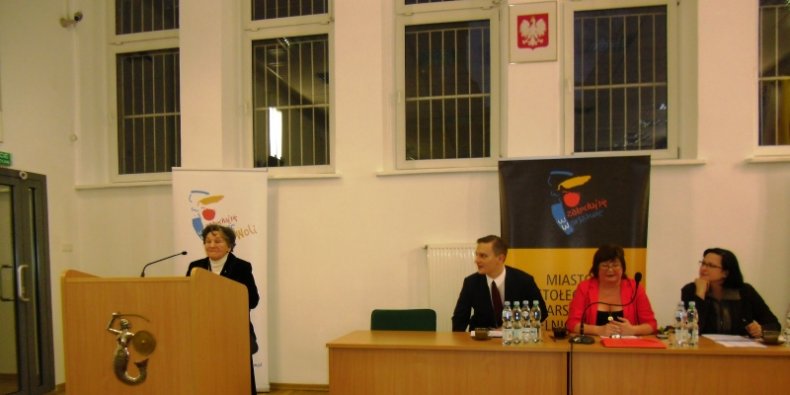 Pani Wanda Traczyk-Stawska wystąpiła przed radnymi Woli