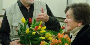 Koledzy z oddziału - Witold Kruczek ps. Kruk i pani Wanda Traczyk-Stawska
