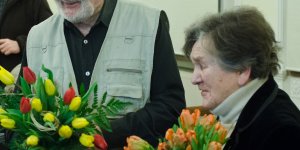 Koledzy z oddziału - Witold Kruczek ps. Kruk i pani Wanda Traczyk-Stawska