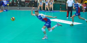 Dick Kody podczas próby przyjęcia ataku Politechniki