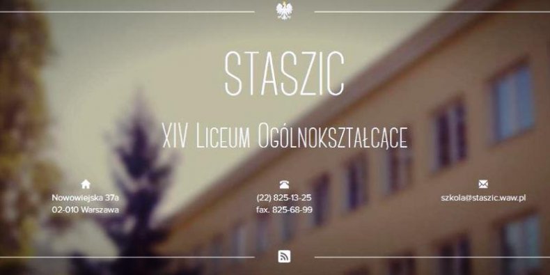 Staszic - XIV Liceum Ogólnokształcące im. Stanisława Staszica w Warszawie