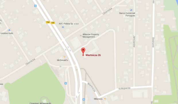 Jedno z miejsc do trenowania Wiertnicza 26