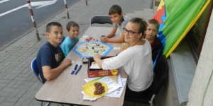 Rozgrywki gier planszowych na ulicy Brzeskiej