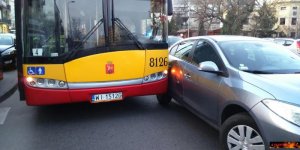 Wypadek na ul. Belwederskiej