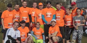BIEGACZE Z ŁOMIANEK w X Półmaratonie Warszawskim