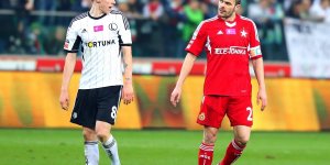 Onrej Duda podczs wymiany poglądów z Pawłem Broźkiem