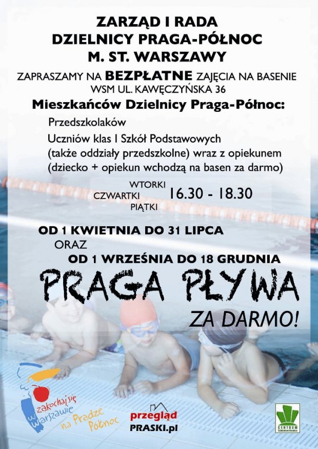 Praga Północ pływa