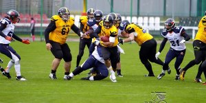 PLFA Warsaw Eagles - Primacol Lowlanders Białystok 28:14 (0:0, 12:7, 0:0, 16:7)