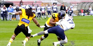 Warsaw Eagles - Primacol Lowlanders Białystok 28:14 (0:0, 12:7, 0:0, 16:7)