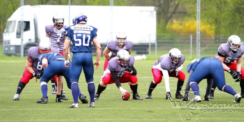 PLFA Warsaw Sharks - Husaria Szczecin 0:33