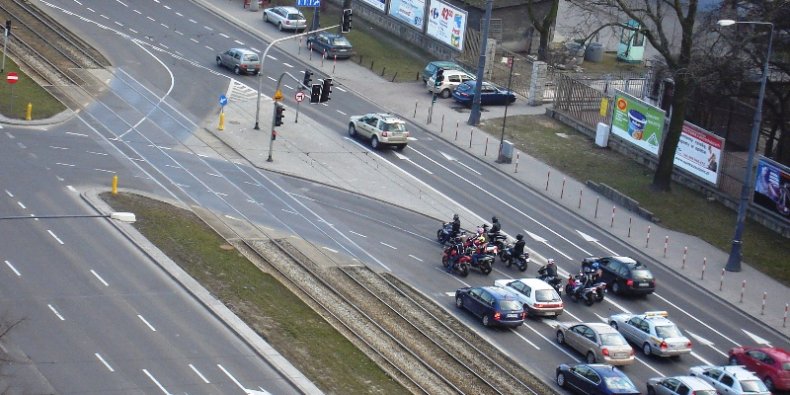 Motocykliści