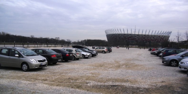 Parking przy Dworcu Stadion