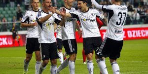 Legia Warszawa radość po zdobytym golu