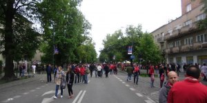Hiszpanie na Saskiej Kępie