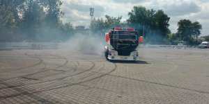 Driftujące Volvo