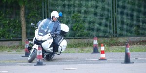Policjant Roku Ruchu Drogowego - sprawdzian motocyklowy