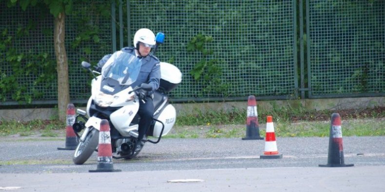 Policjant Roku Ruchu Drogowego - sprawdzian motocyklowy