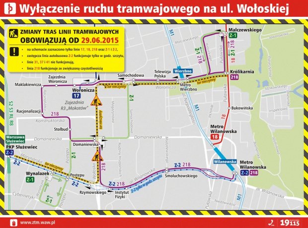 zamkniecie Wołoskiej