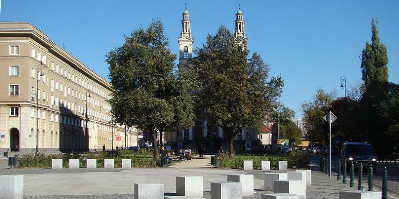 Ulica Chłodna po renowacji w 2011 roku