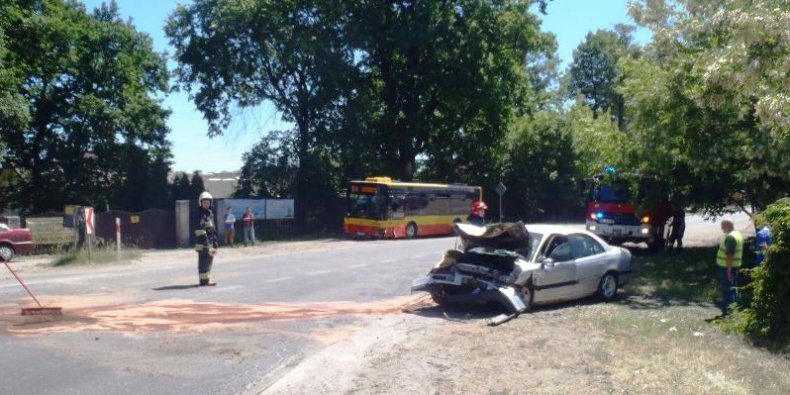 Wypadek w Józefowie