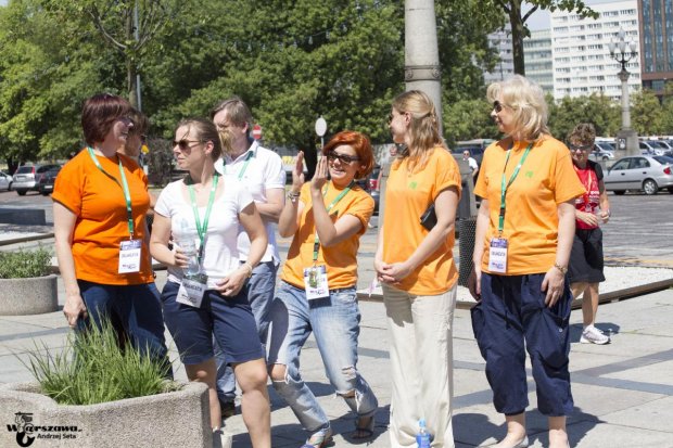 Organizatorki czyli piękna reprezentacja załogi PKiN