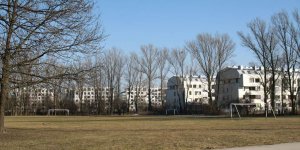 Osiedle Przyjaźń na Jelonkach w dzielnicy Bemowo w Warszawie - 2011 r.