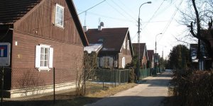 Osiedle Przyjaźń na Jelonkach w dzielnicy Bemowo w Warszawie - 2011 r.