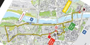 Etap 1 - mapa (Tour de Pologne 2015)