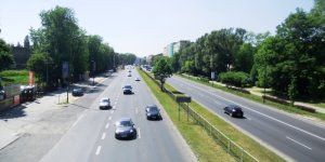Trasa Łazienkowska - odcinek Wawelska
