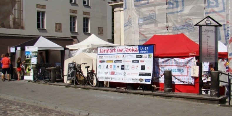 Jarmark św. Jacka na ul. Freta