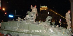 Przed defiladą 15 sierpnia 2015 r w Warszawie