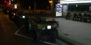 Przed defiladą 15 sierpnia 2015 r w Warszawie