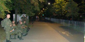 Przed defiladą 15 sierpnia 2015 r w Warszawie