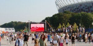 Piknik wojskowy na błoniach Stadionu Narodowego, 15-08-2015