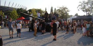 Piknik wojskowy na błoniach Stadionu Narodowego, 15-08-2015