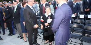 1 sierpnia 2015 r. uroczystości na Cmentarzu Powstańców Warszawy