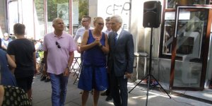Pożegnanie prezydenta Komorowskiego. Pl. Konstytucji Warszawa.