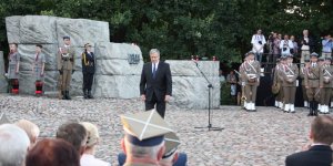 1 sierpnia 2015 r. uroczystości na Cmentarzu Powstańców Warszawy