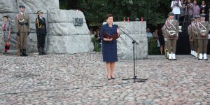 1 sierpnia 2015 r. uroczystości na Cmentarzu Powstańców Warszawy