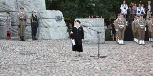 1 sierpnia 2015 r. uroczystości na Cmentarzu Powstańców Warszawy