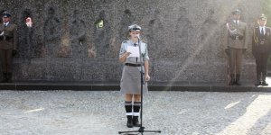 Harcerka z Woli - w imieniu warszawskiej młodzieży