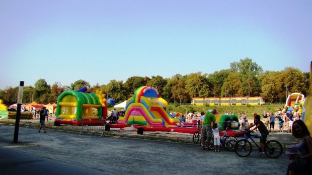 Strefa dzieci - pikniku wojskowego