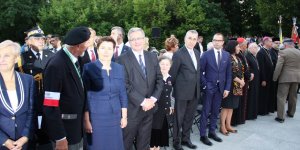 1 sierpnia 2015 r. uroczystości na Cmentarzu Powstańców Warszawy