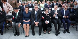 1 sierpnia 2015 r. uroczystości na Cmentarzu Powstańców Warszawy