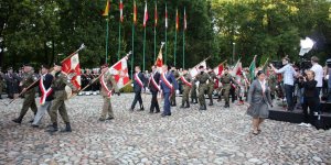 1 sierpnia 2015 r. uroczystości na Cmentarzu Powstańców Warszawy