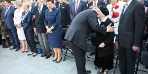 1 sierpnia 2015 r. uroczystości na Cmentarzu Powstańców Warszawy