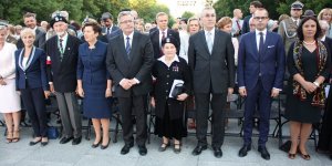 1 sierpnia 2015 r. uroczystości na Cmentarzu Powstańców Warszawy