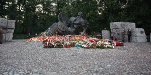 1 sierpnia 2015 r. uroczystości na Cmentarzu Powstańców Warszawy