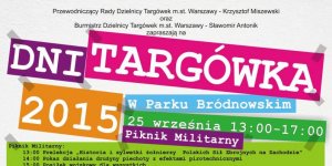 Dni Targówka 2015 - część plakatu