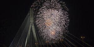 Sztuczne ognie - II Międzynarodowe Pokazy Pirotechniczne w Warszawie (5.09.2015)